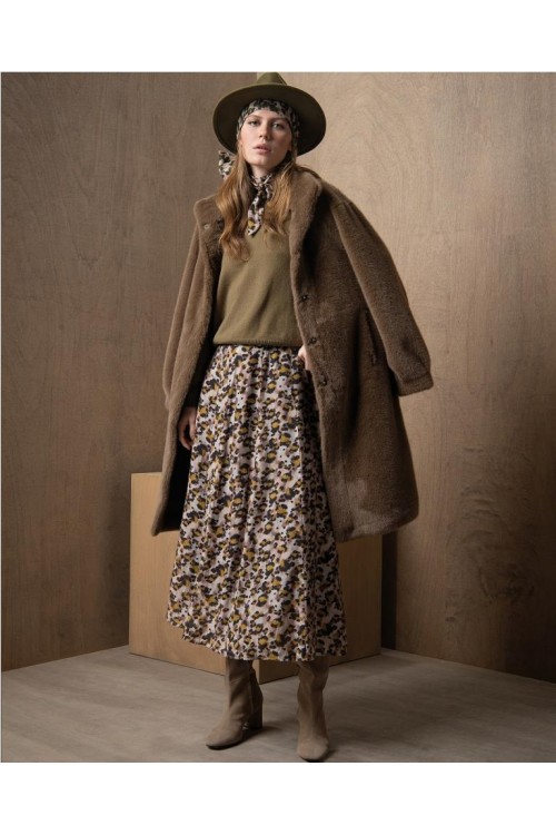 ABRIGO SURKANA MARRON