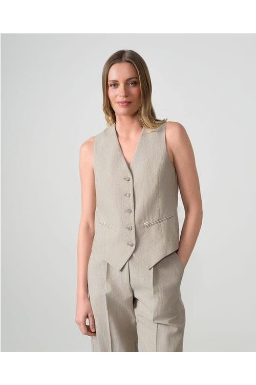 CHALECO ETIEM BEIGE