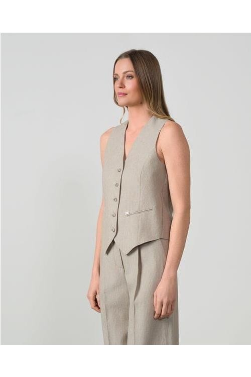 CHALECO ETIEM BEIGE