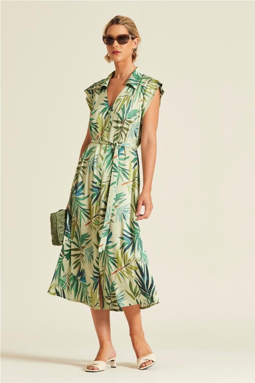 VESTIDO OKY VERDE