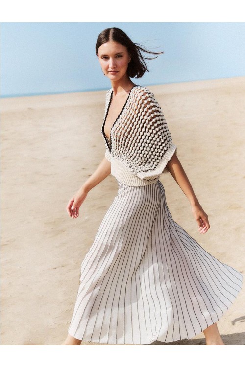 FALDA SITA MURT BEIGE