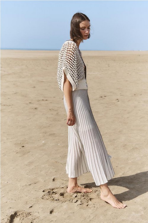 FALDA SITA MURT BEIGE