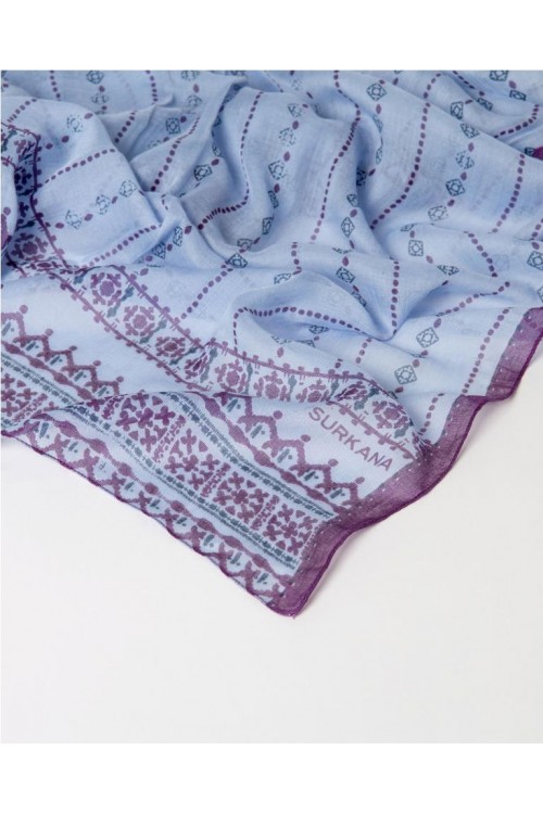 PAÑUELO SURKANA AZUL 2