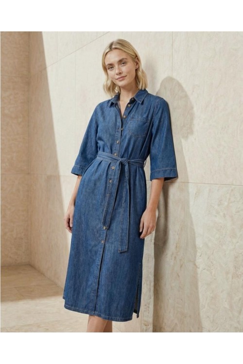 VESTIDO SURKANA AZUL