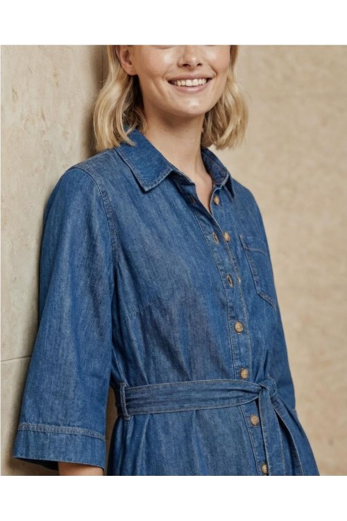 VESTIDO SURKANA AZUL