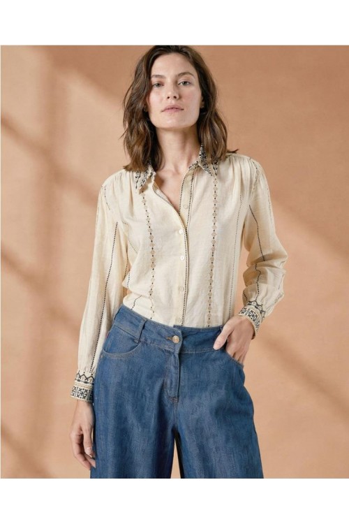 CAMISA SURKANA BEIGE