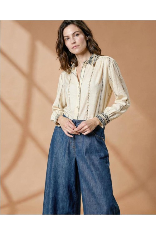 CAMISA SURKANA BEIGE