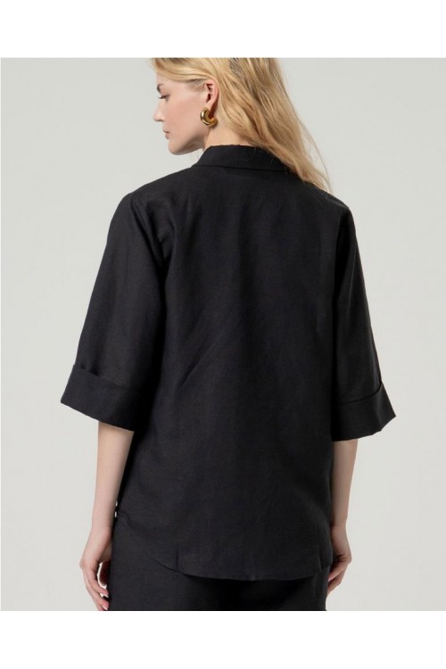 CAMISA SURKANA NEGRO