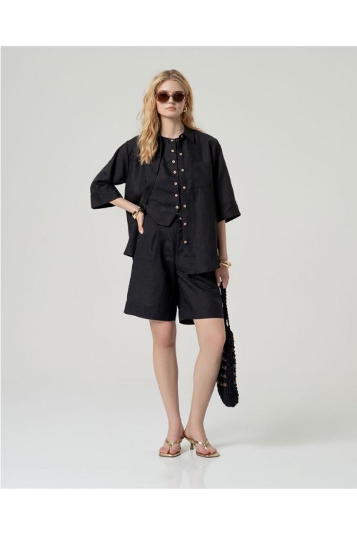 CAMISA SURKANA NEGRO