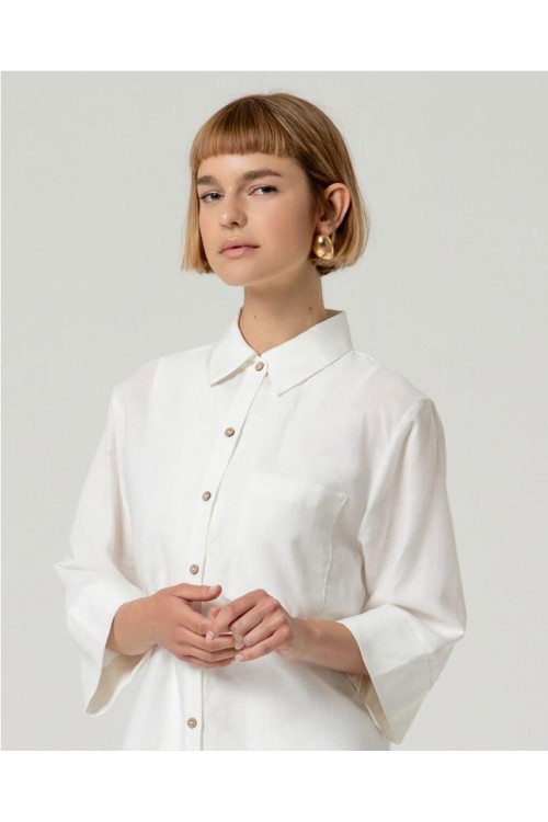 CAMISA SURKANA BLANCO