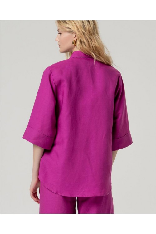 CAMISA SURKANA FUCSIA
