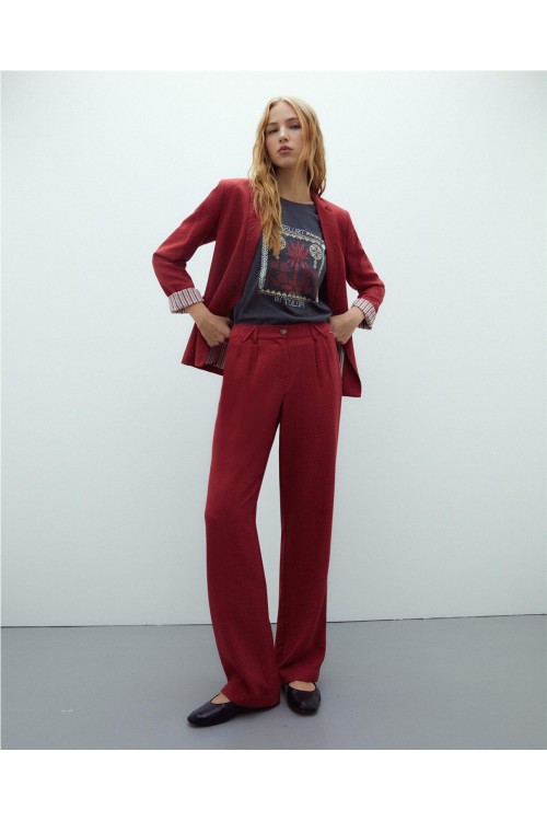 PANTALON ANDAM ROJO