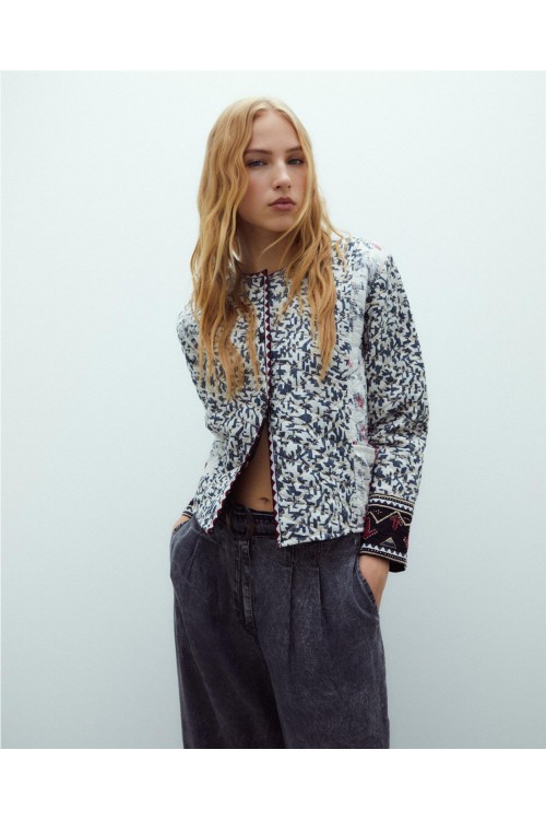 CHAQUETA ANDAM ESTAMPADO