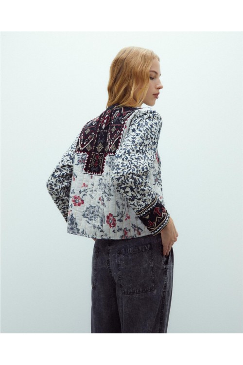 CHAQUETA ANDAM ESTAMPADO