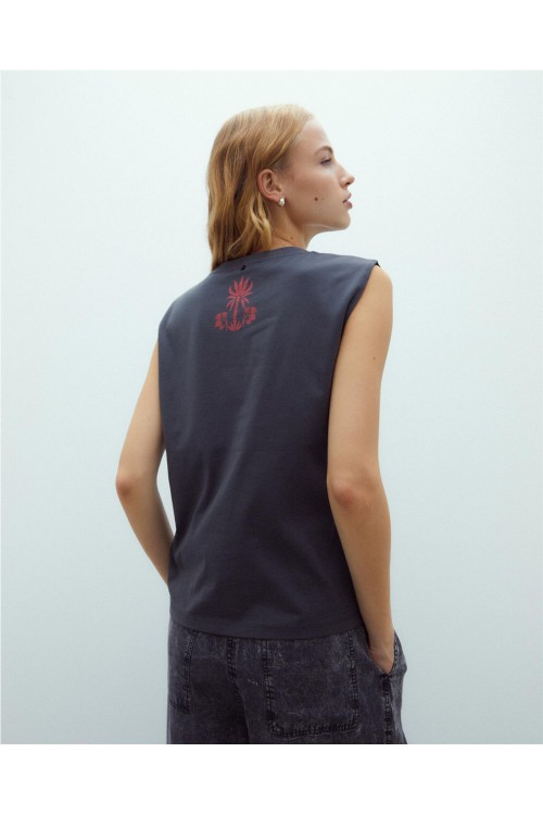 CAMISETA ANDAM GRIS CLARO 2