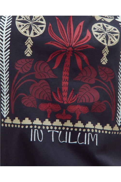 CAMISETA ANDAM GRIS CLARO