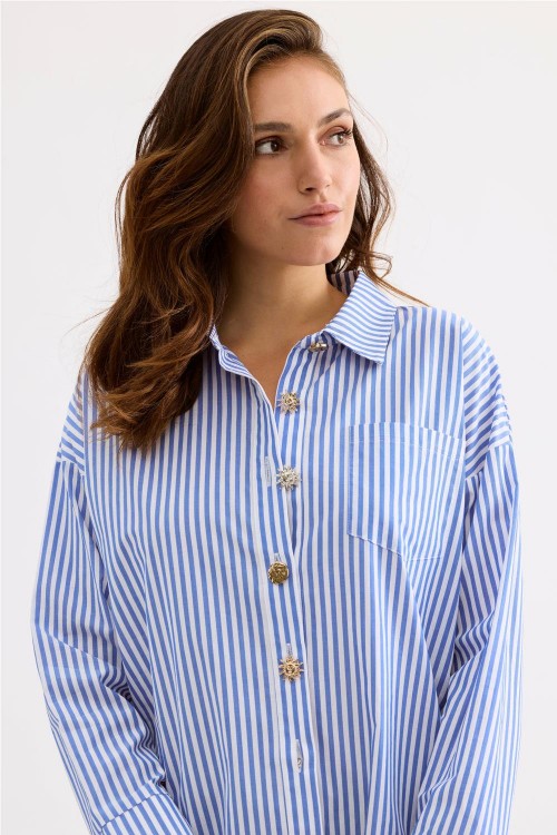 CAMISA LEO&UGO AZUL 2
