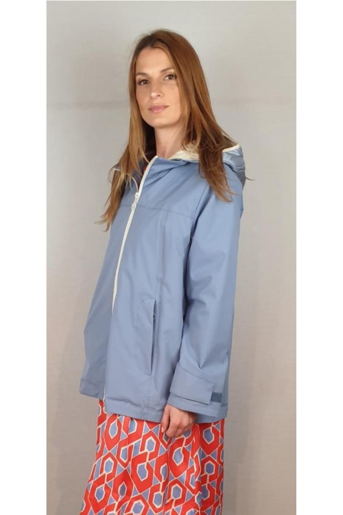 PARKA LIRAS CELESTE
