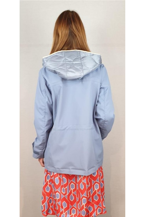PARKA LIRAS CELESTE