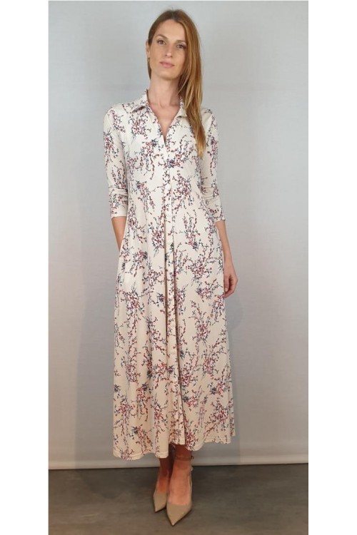 VESTIDO MISS ELEGANCE CRUDO