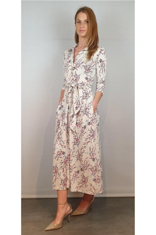 VESTIDO MISS ELEGANCE CRUDO