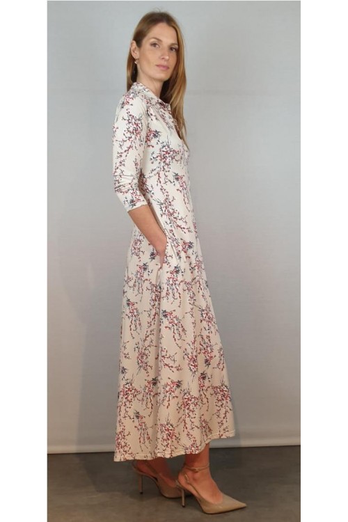 VESTIDO MISS ELEGANCE CRUDO