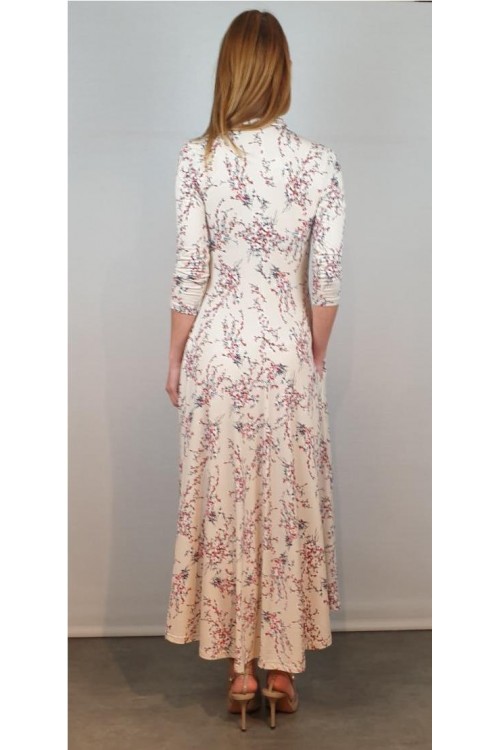 VESTIDO MISS ELEGANCE CRUDO