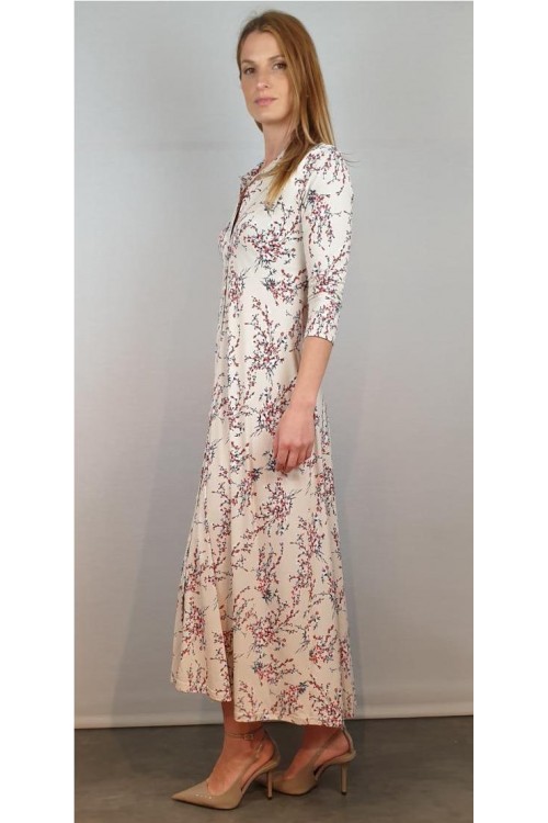 VESTIDO MISS ELEGANCE CRUDO