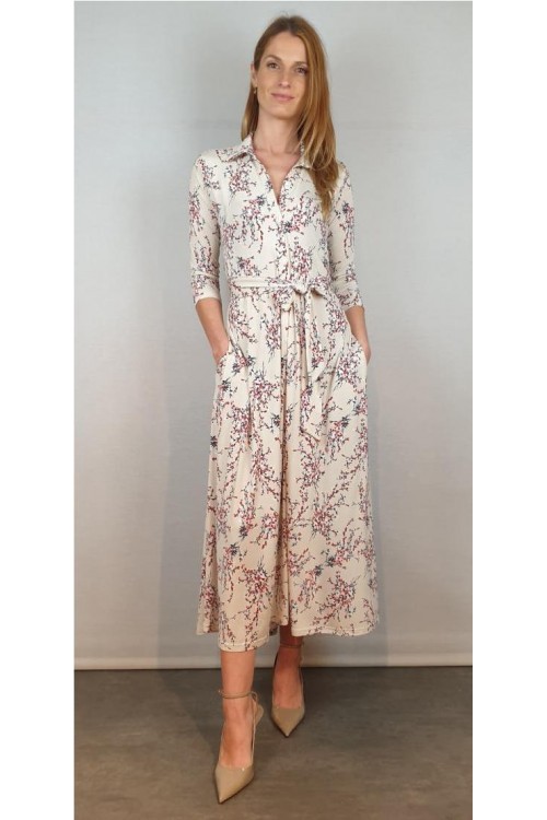 VESTIDO MISS ELEGANCE CRUDO