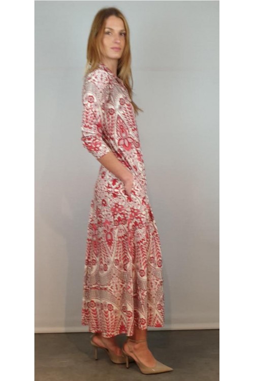 VESTIDO MISS ELEGANCE ROJO