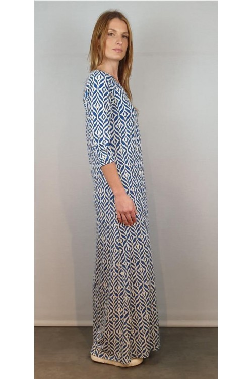 VESTIDO MISS ELEGANCE AZUL