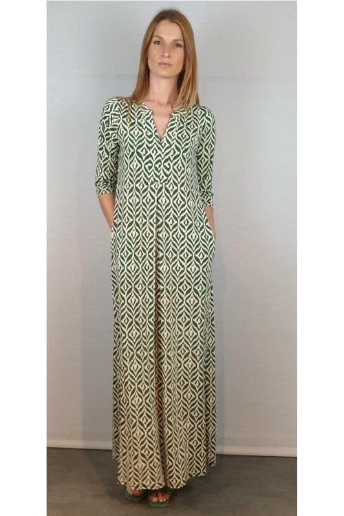 VESTIDO MISS ELEGANCE KAKI