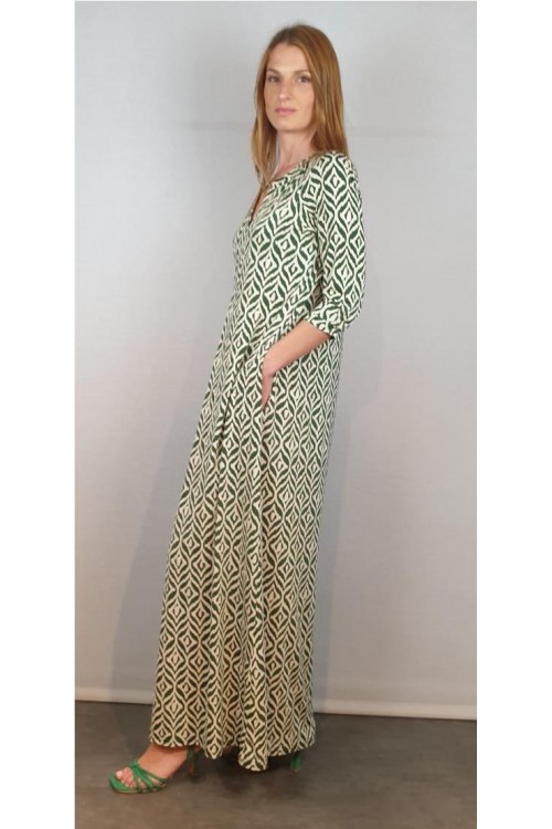 VESTIDO MISS ELEGANCE KAKI