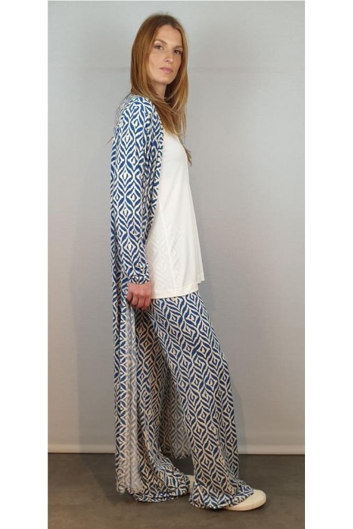 CAFTAN MISS ELEGANCE AZUL