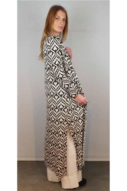 CAFTAN MISS ELEGANCE NEGRO 2