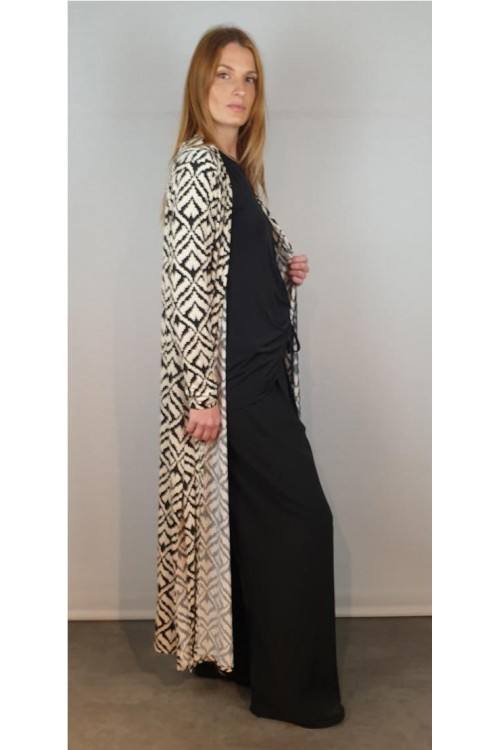 CAFTAN MISS ELEGANCE NEGRO