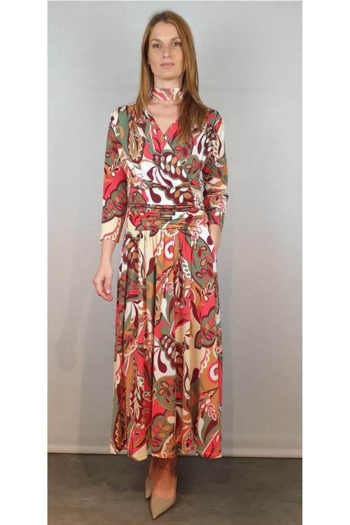 VESTIDO MISS ELEGANCE ROJO