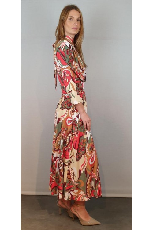 VESTIDO MISS ELEGANCE ROJO