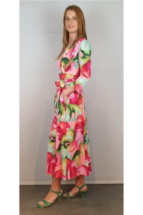 VESTIDO MISS ELEGANCE ROSA