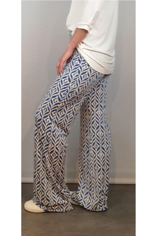 PANTALON MISS ELEGANCE AZUL