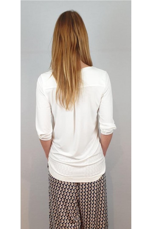 CAMISETA MISS ELEGANCE BLANCO