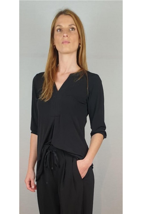 CAMISETA MISS ELEGANCE NEGRO 2