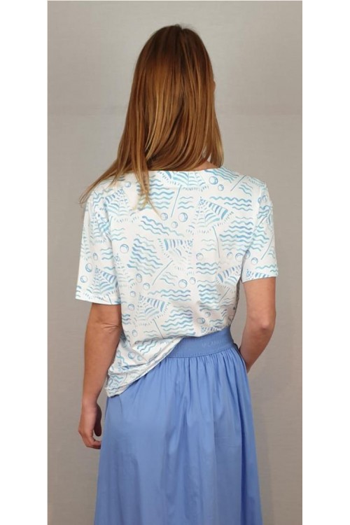 CAMISETA LEO&UGO AZUL