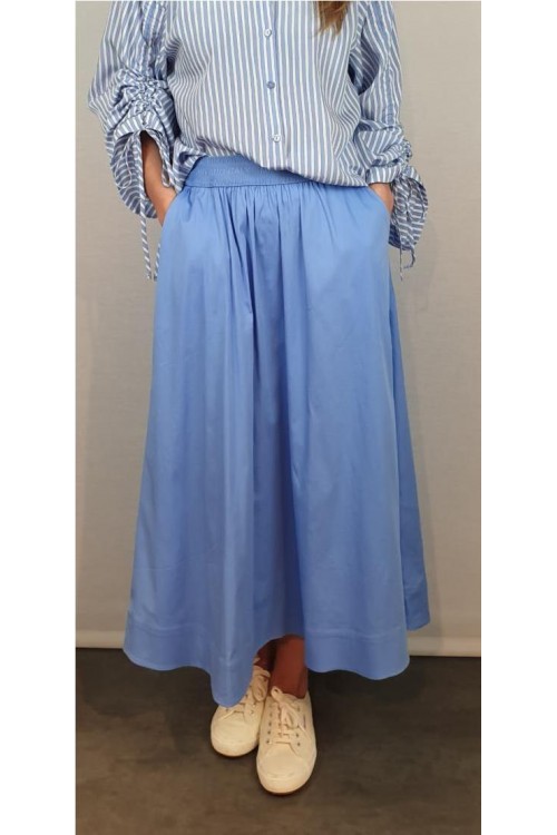 FALDA MILANO CELESTE 2